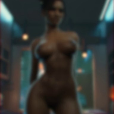 cyberpunk 2077, panam palmer, alexavlewd, cheerax, dreamrider, lumbly3d, rigid3d, ass, beach, bed, belly, big ass, big breasts, big butt, bikini
