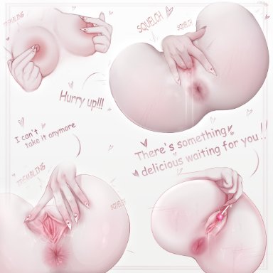 liokko mao, anus, areolae, ass, breasts, fingering, fingering pussy, fingering self, heart, lollipop, masturbation, nipple play, nipples, pussy, pussy juice