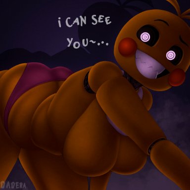 five nights at freddy's, five nights at freddy's 2, fnaf, scottgames, toy chica (fnaf), toy chica (love taste), enredadera, animatronic, big ass, big breasts, big thighs, breasts, chubby, chubby female, fat ass