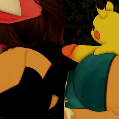 nintendo, pokemon, roblox, hilda (pokemon), pikachu, pokemon (species), bbnnuuyy, opennsfwsp, 6boys, 6boys1girl, anthro on human, close-up, clothed, clothed female, clothed female nude male