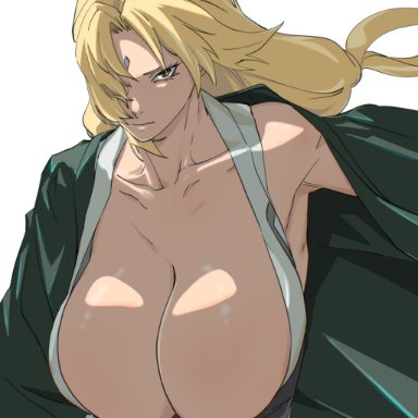 boruto: naruto next generations, naruto, naruto (classic), naruto (series), naruto shippuden, naruto: the last, shounen jump, shueisha, weekly shonen jump, tsunade, mattsunart, 1girls, armpits, big breasts, blonde hair