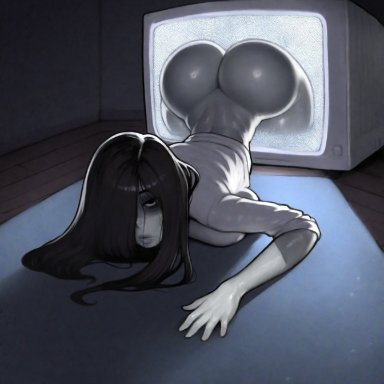 the ring, sadako yamamura, yamamura sadako, kamixxx, aesthetic, ass, ass focus, bare thighs, big ass, big breasts, big hips, big thighs, breasts, child bearing hips, curvaceous