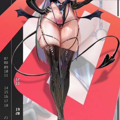 goddess of victory: nikke, marciana (nikke), housou-kun, areola slip, bare shoulders, black gloves, black hair, black panties, blush, boots, breasts, cocktail glass, cup, drinking glass, elbow gloves