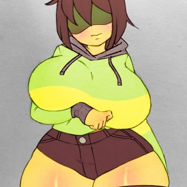 deltarune, undertale, undertale (series), kris (deltarune), kris female (deltarune), 5hitzzzu, boombita, funcu, funculicious, meatcuteshii, pinkbobatoo, skiddioop, stereodaddy, 1girls, big ass