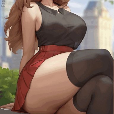 game freak, nintendo, pokemon, pokemon xy, serena (pokemon games), serena (pokemon), meekohopanes, 1girls, aged up, big ass, bikini, blonde hair, blue eyes, breasts, dildo