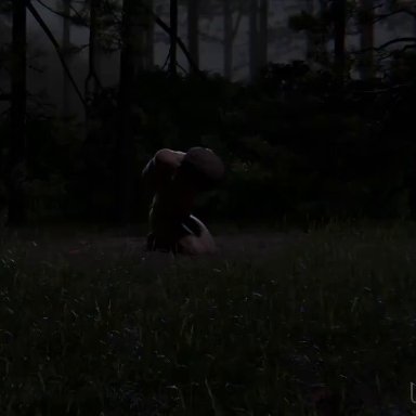 dbd, dead by daylight, anna (dead by daylight), huntress (dead by daylight), ulfsark3d, 3d, tagme, video