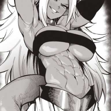 dragon ball, dragon ball fighterz, dragon ball z, android 21, majin android 21, speedl00ver, 1girls, abs, athletic female, belly button, big breasts, breasts, eight pack, female, fit female