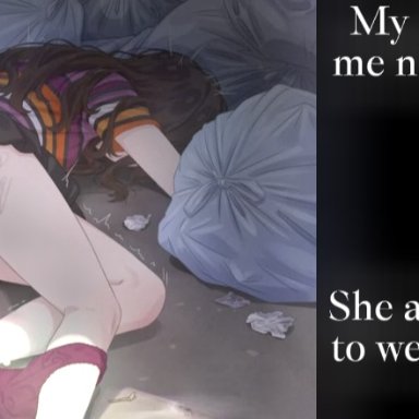 idolmaster, idolmaster million live!, kitazawa shiho, neku oneneko, rosieratesyou, 1girls, after rape, after sex, broken rape victim, brown hair bottom, brown hair female, cucked lesbian, cum, cum drip, cum in pussy